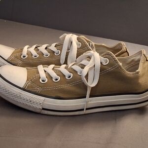 Converse Off-White Canvas Sneakers